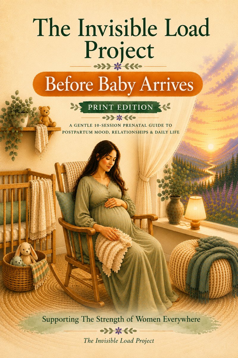 Before Baby Arrives prenatal guide for new moms — 10-session printable PDF, postpartum preparation