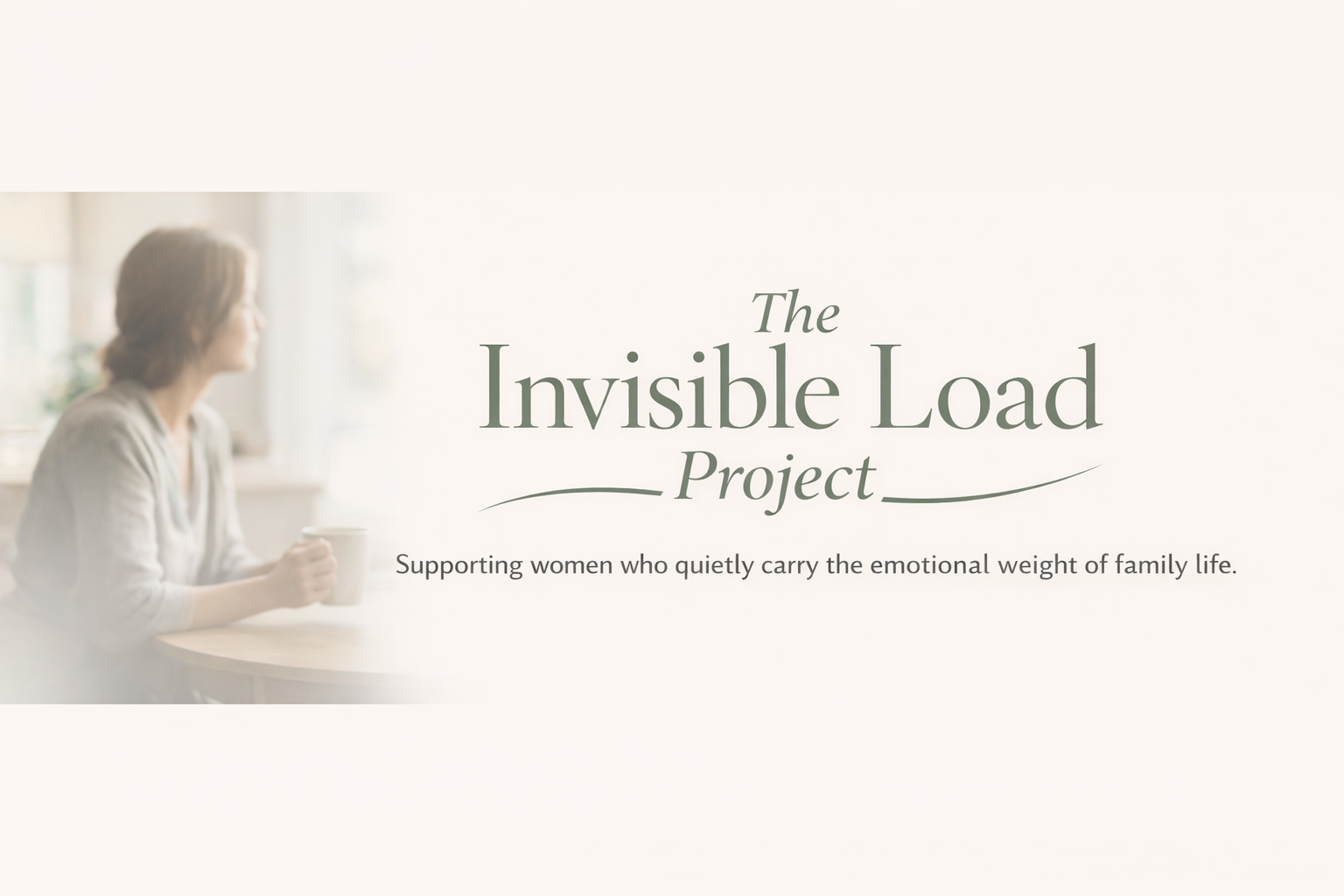 The Invisible Load Project — Supporting women who quietly carry the emotional weight of family life.